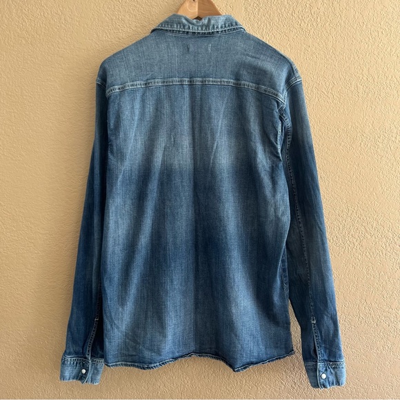 All Saints Denim Shirt Size Medium - Picture 6 of 6